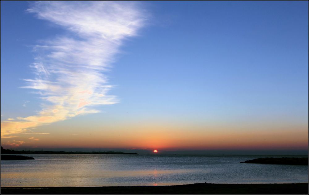 ein Morgen am Meer