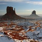 Ein Morgen am Monument Valley