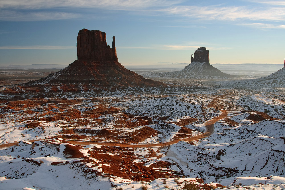 Ein Morgen am Monument Valley