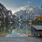 Ein Morgen am Pragser Wildsee