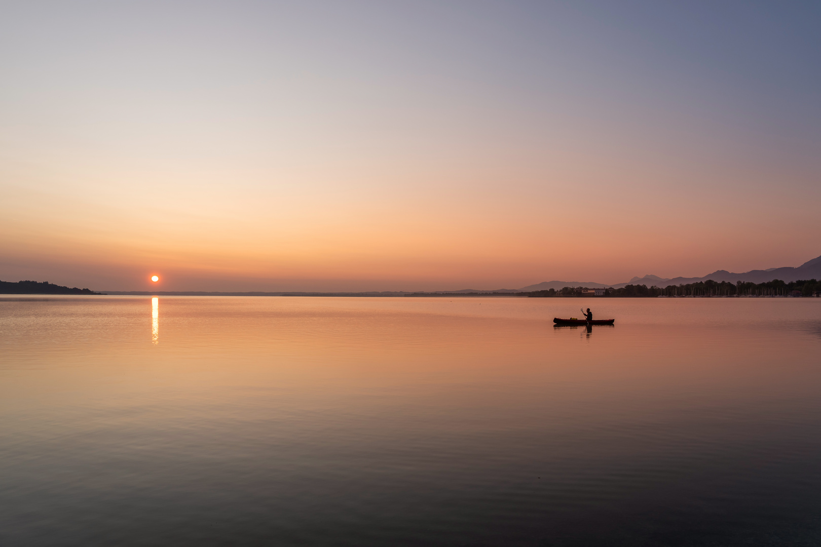 ein Morgen am See