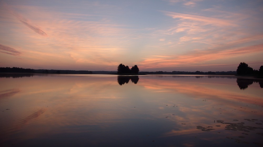 Ein Morgen am See