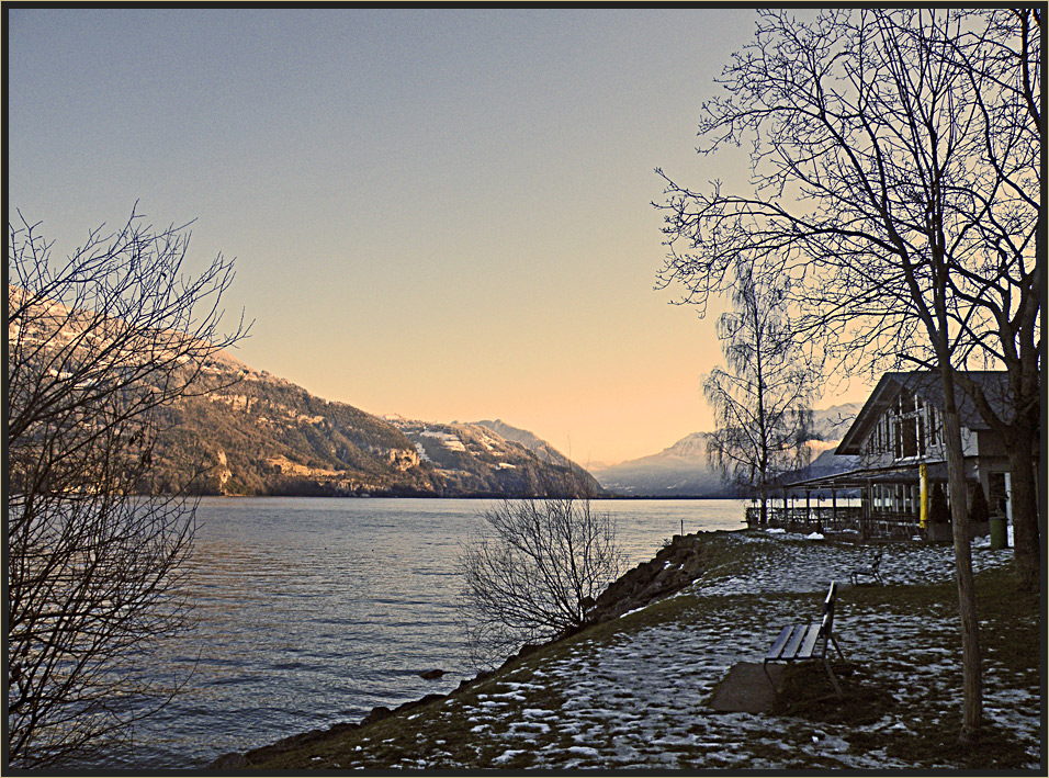 Ein Morgen am Thunersee...