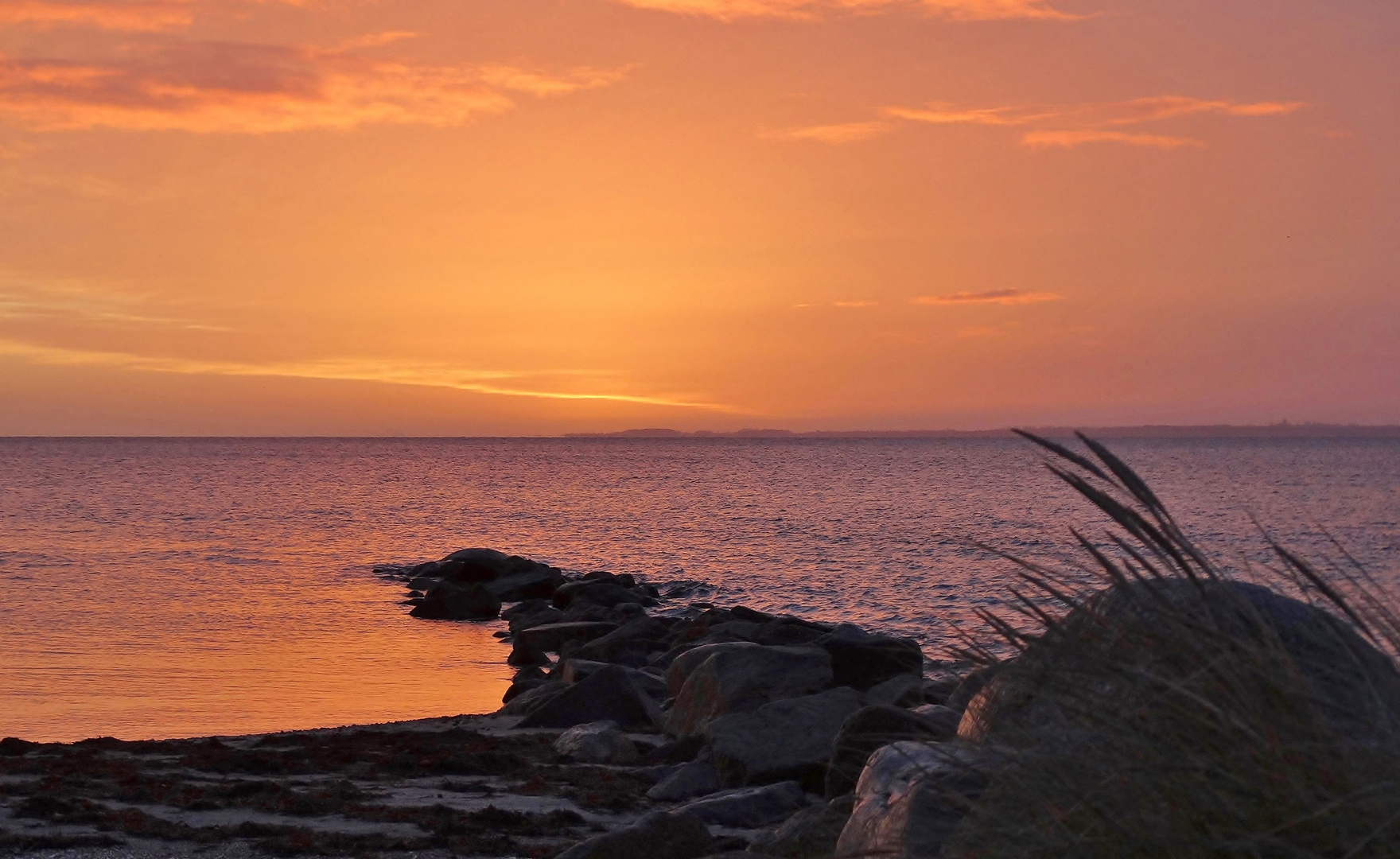 Ein Morgen an der Ostsee