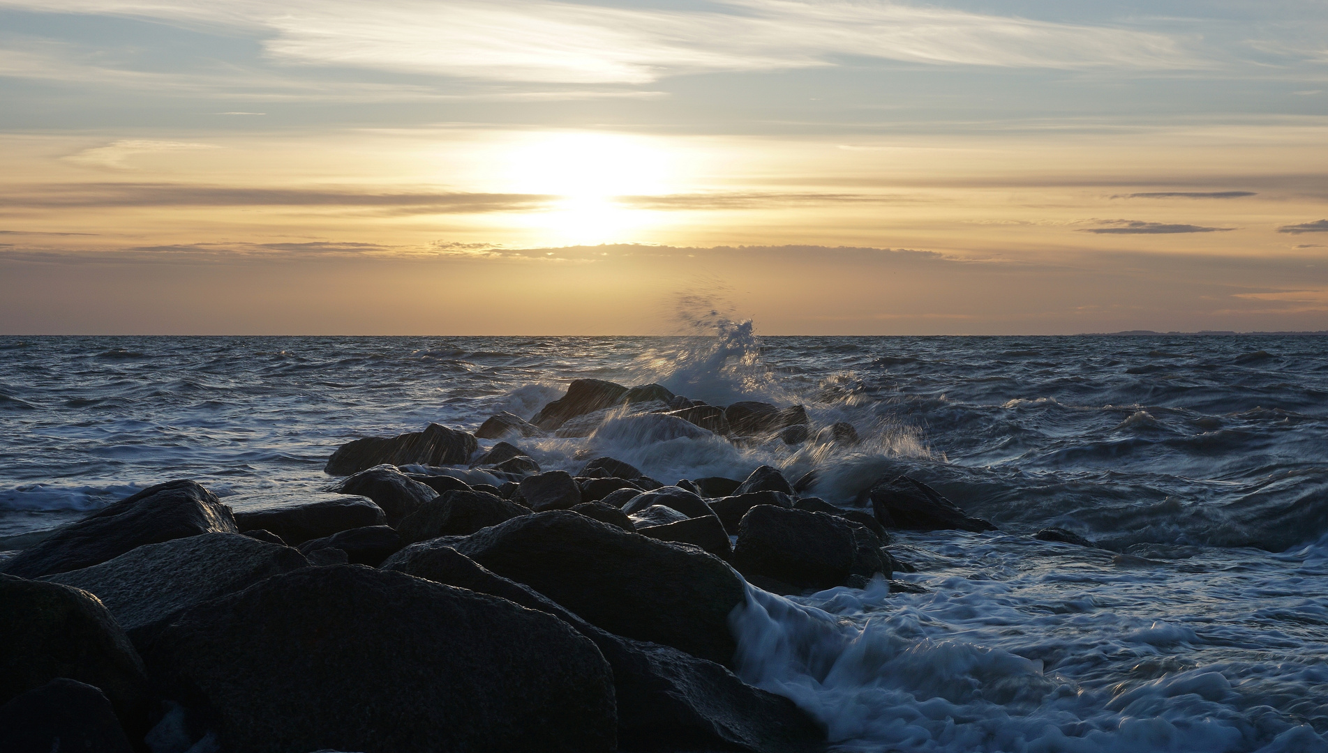 Ein Morgen an der See 