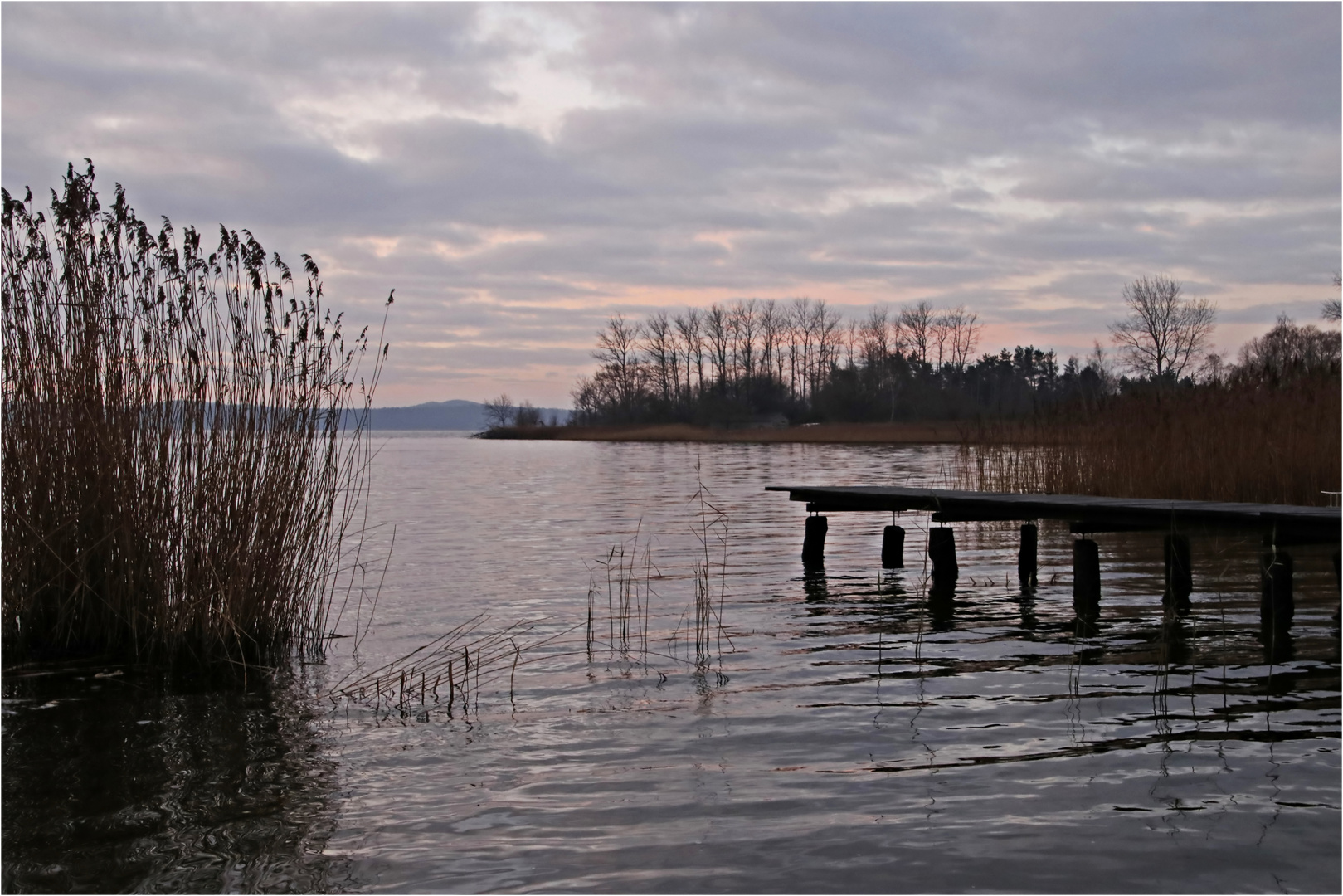 ein Morgen im Dezember