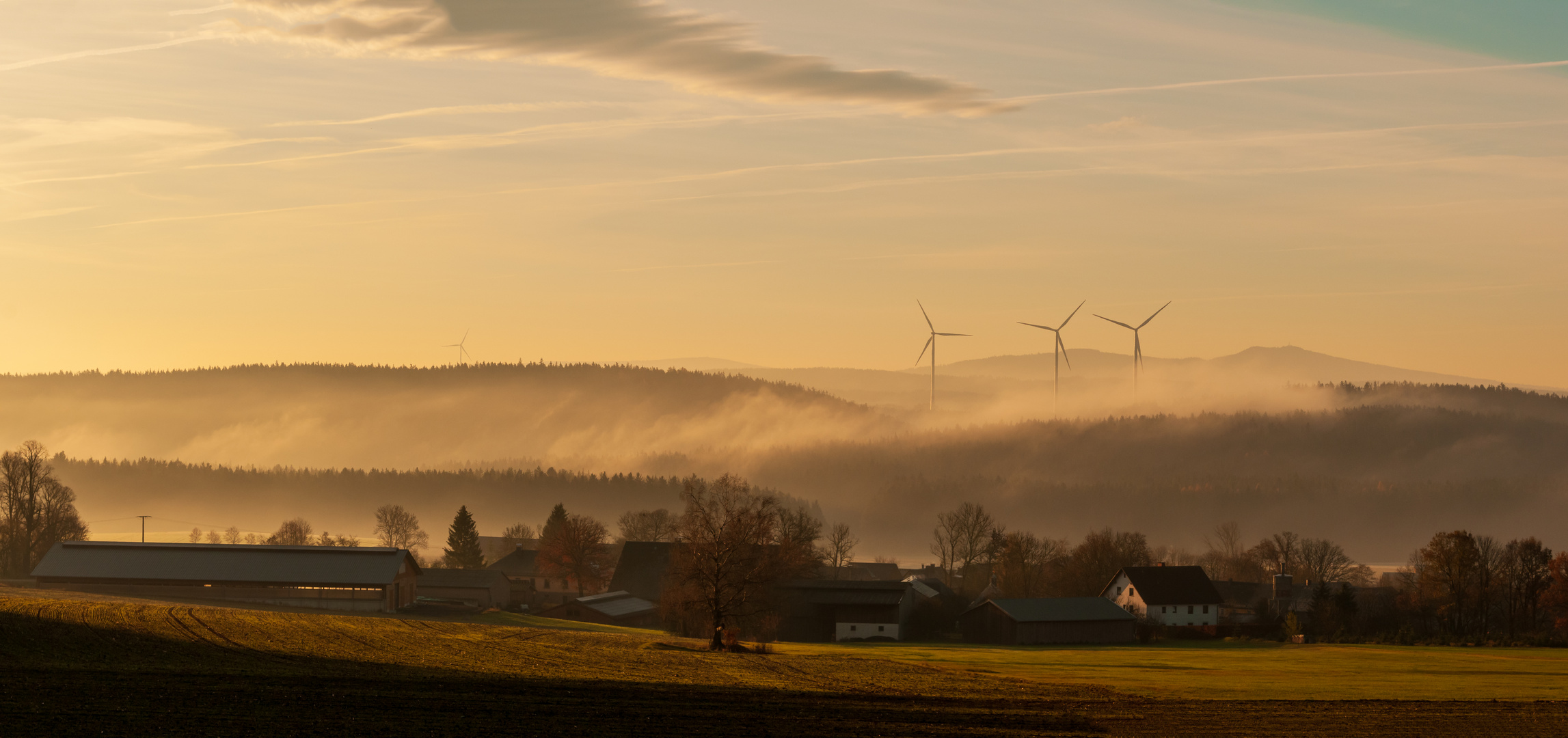 Ein Morgen im Fichtelgebirge