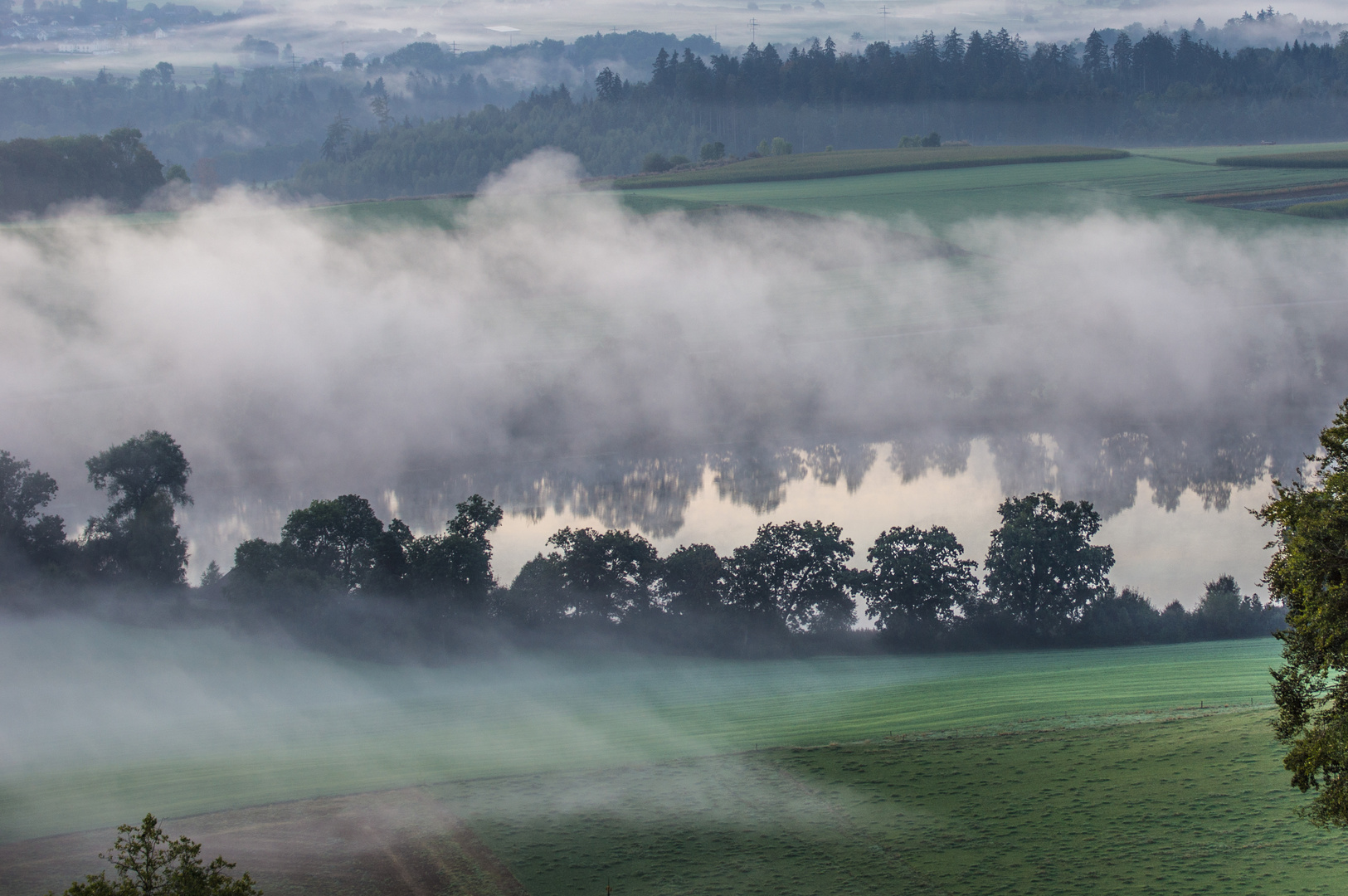 Ein Morgen im Herbst