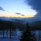 Ein Morgen im Vesertal im Thüringer Wald