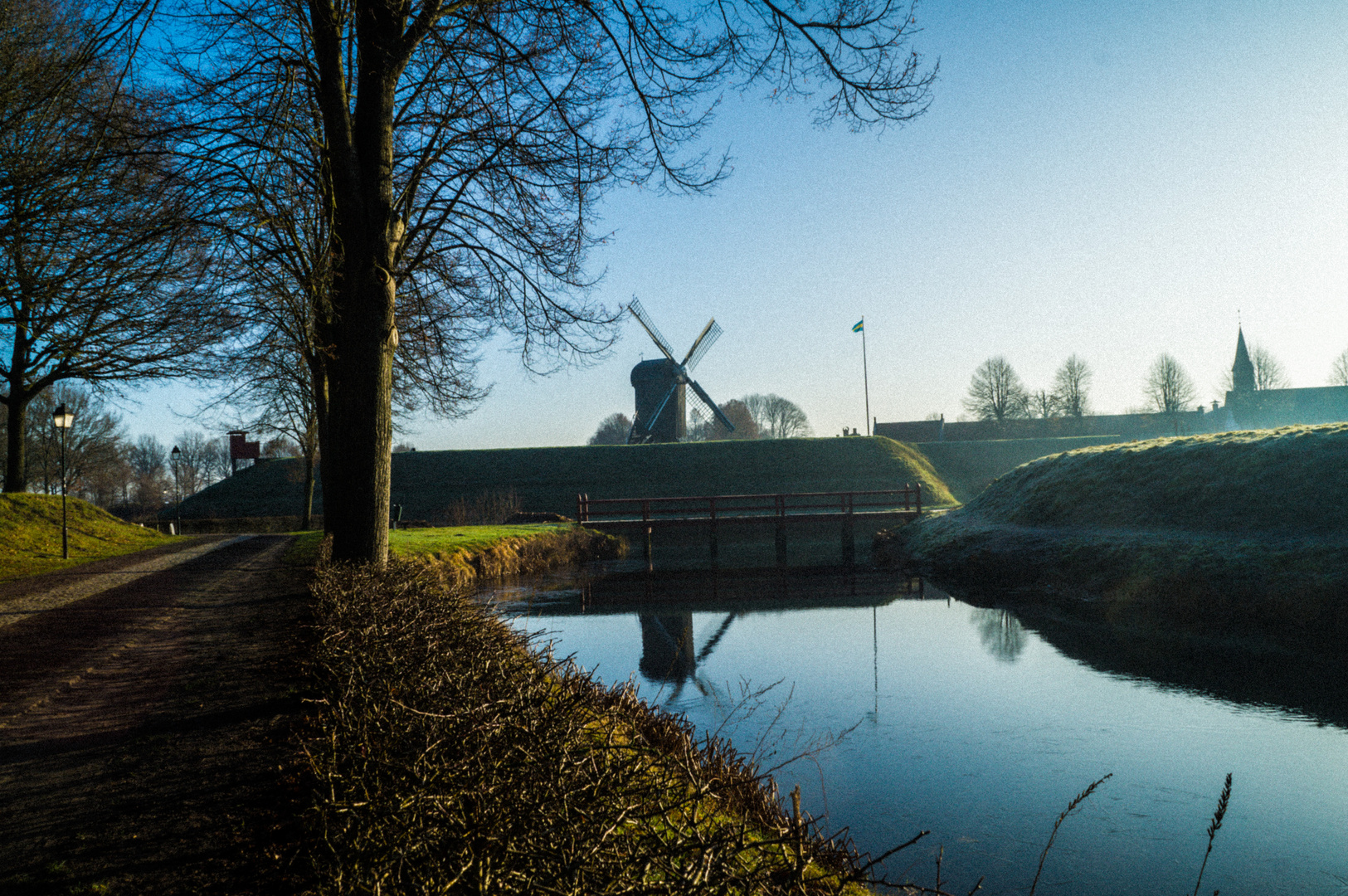 Ein Morgen in Bourtange/NL