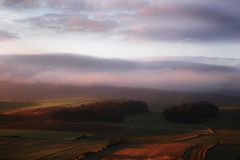 Ein Morgen in der Causse Méjean