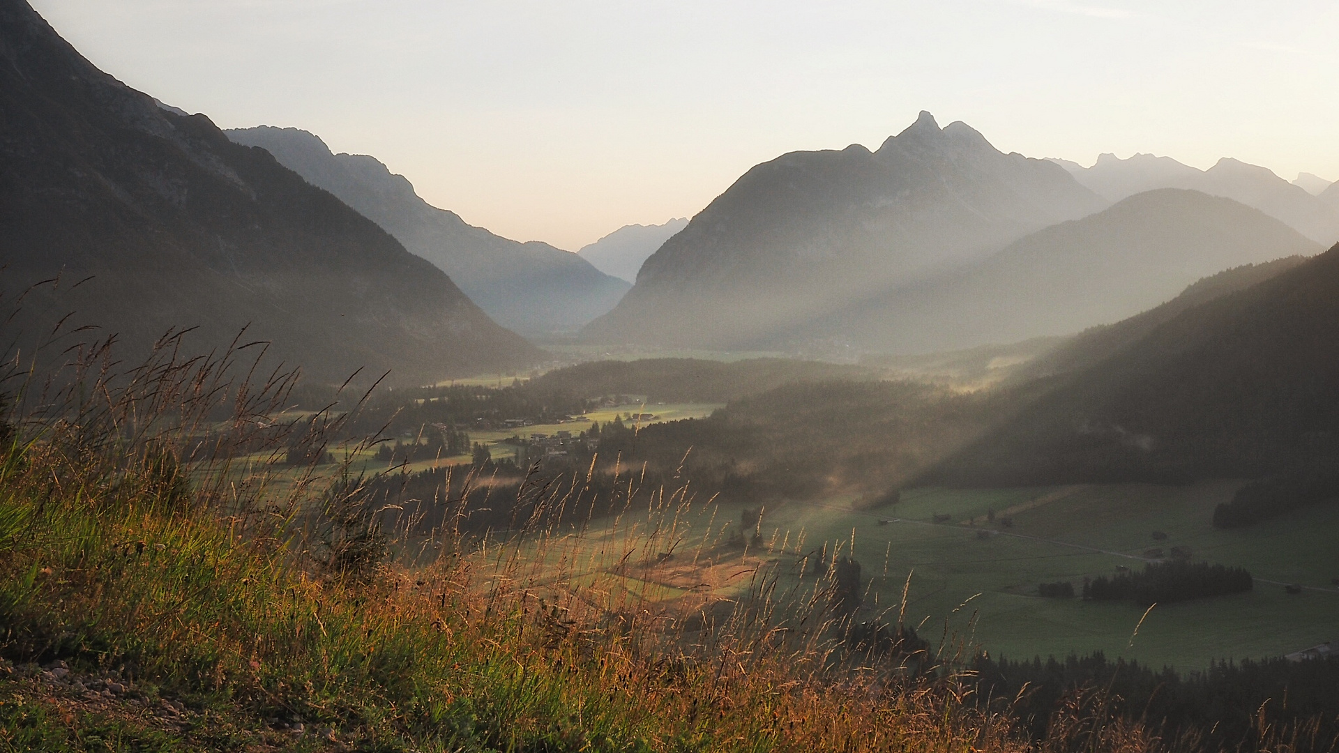 Ein Morgen in der Leutasch