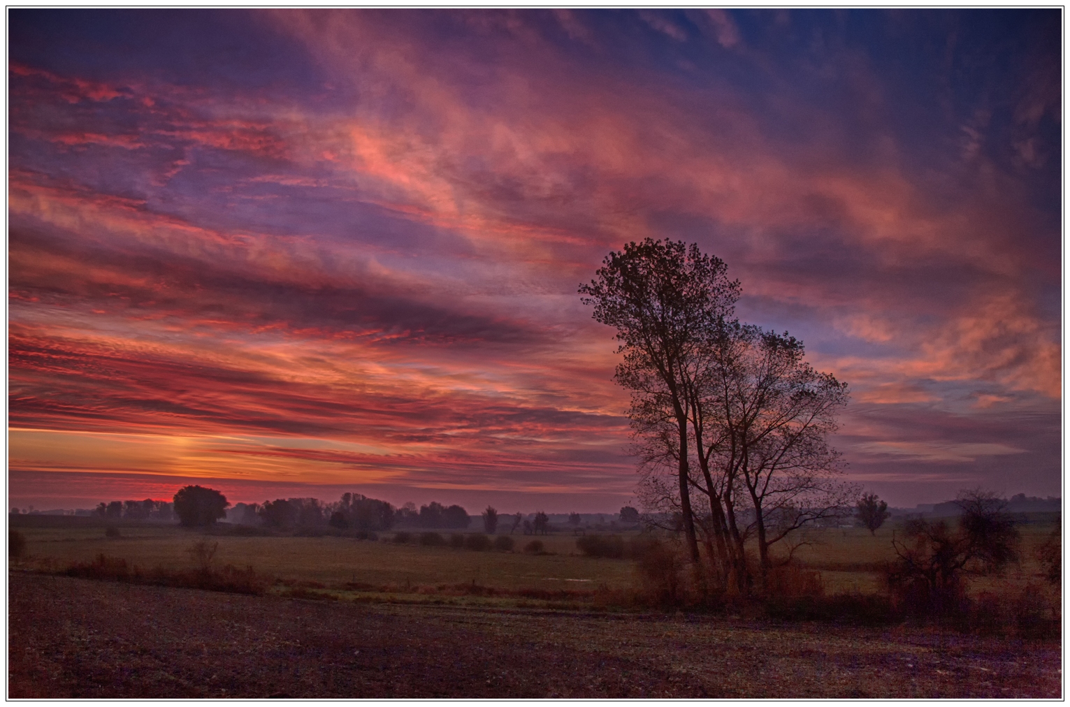 ein Morgen in Duvendiek