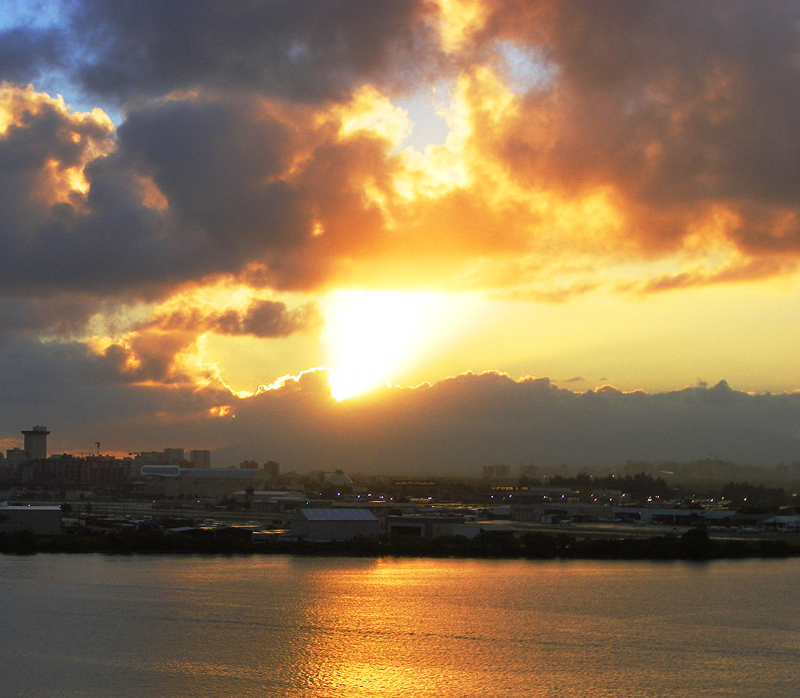 Ein Morgen in Puerto Rico