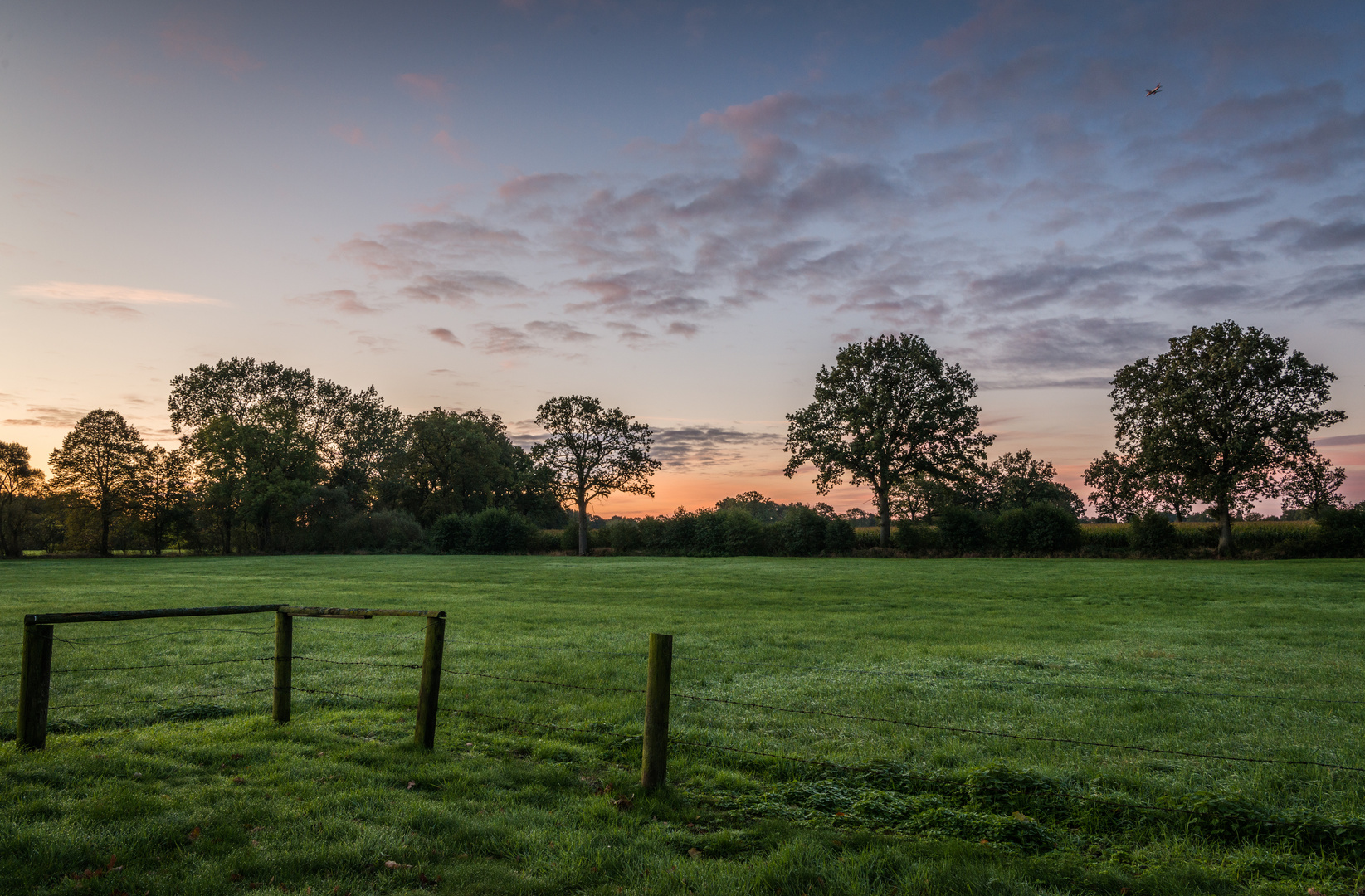 Ein Morgen in Schleswig - Holstein