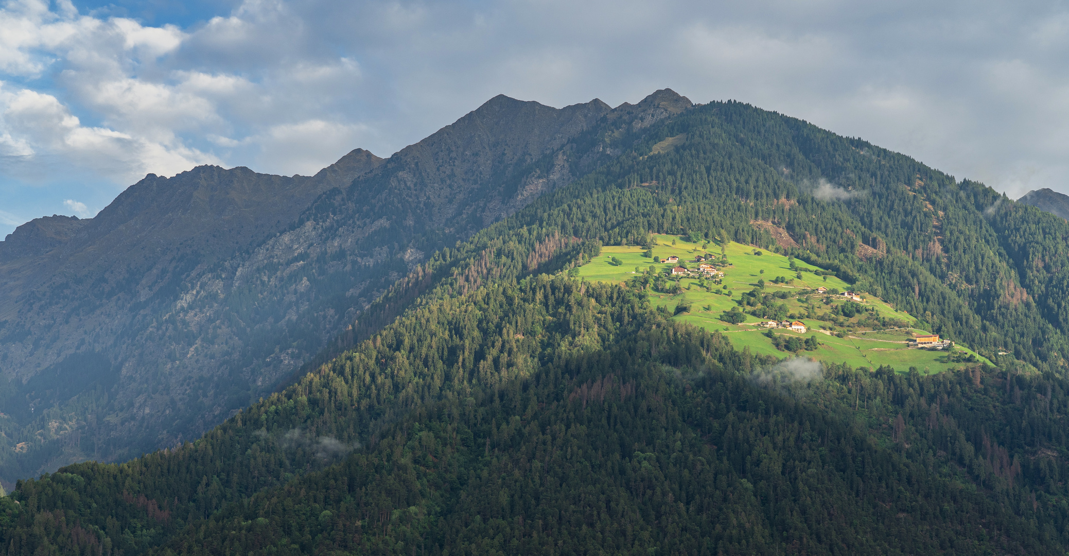 ein Morgen in Südtirol