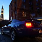 Ein Mustang in der Speicherstadt