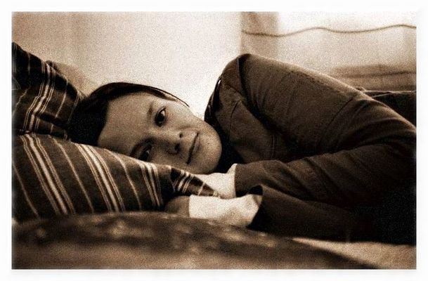 ein nachmittag auf dem bett