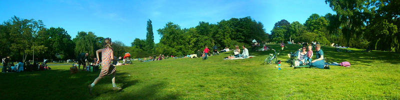 Ein Nachmittag im Park