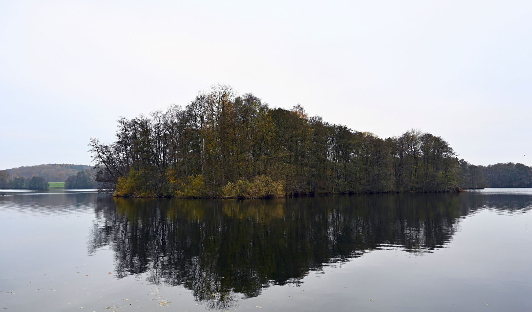 Ein nasskalter Novembertag am Stocksee im Kreis Segeberg