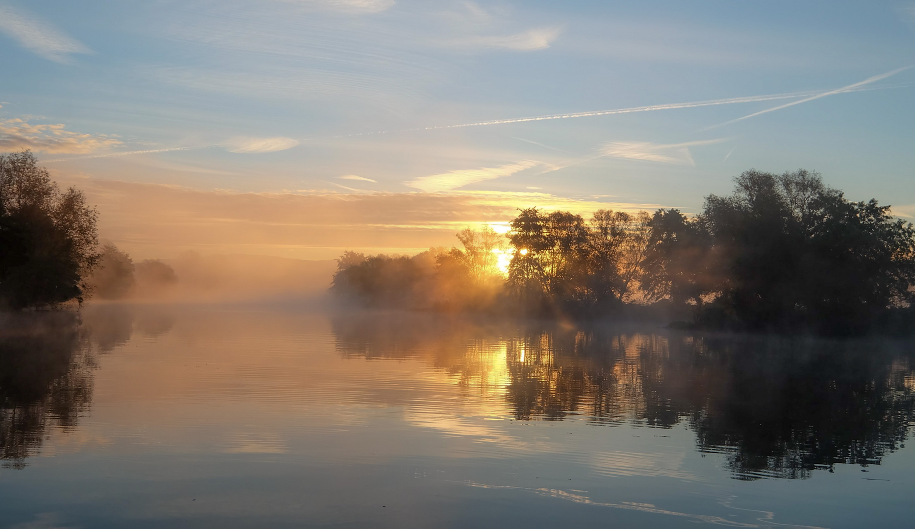 Ein nebeliger Oktobermorgen