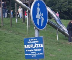 Ein neuer Bauplatz.