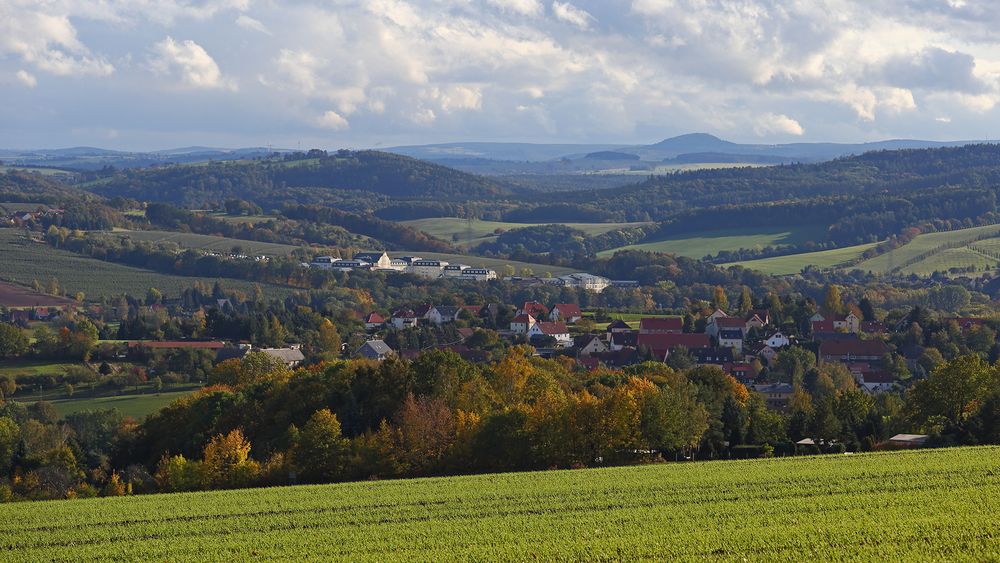 Ein neuer Blick ins Osterzgebirge für mich von einem neu gesuchten Standort...