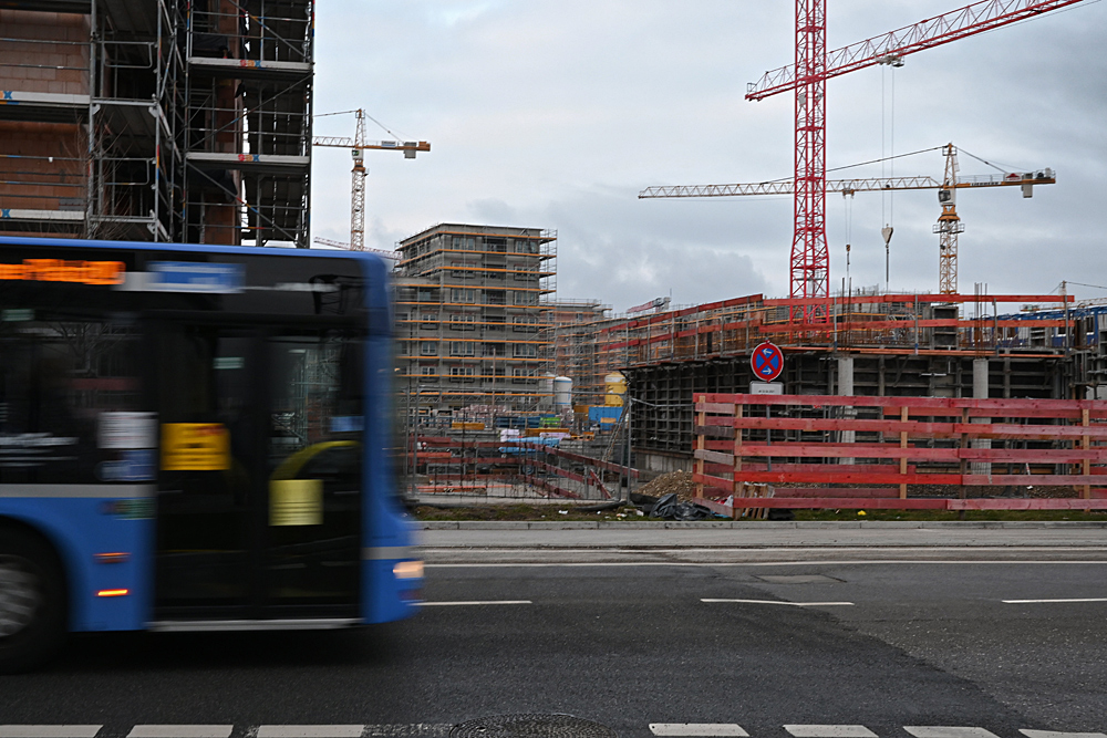 Ein neuer Stadtteil entsteht