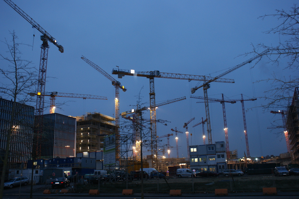 Ein neuer Stadtteil entsteht " Hafencity Hamburg "