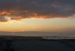 Ein neuer Tag am Borkumer Südstrand