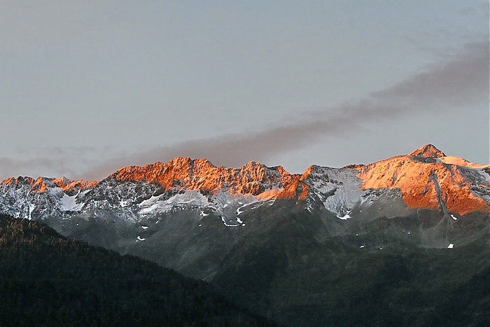 Ein neuer Tag beginnt in Tirol...