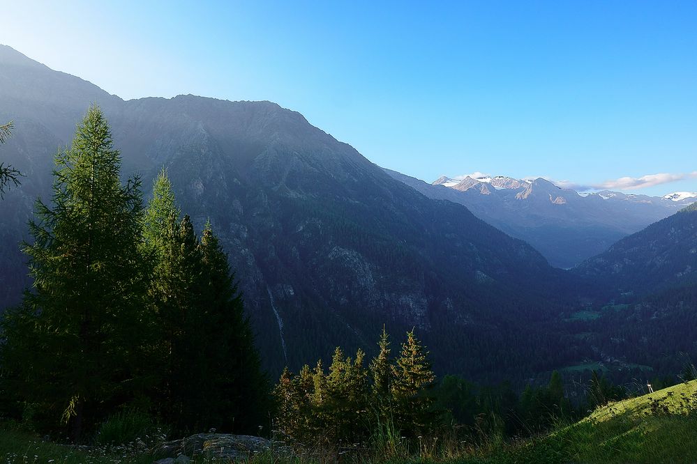 ein neuer Tag beginnt mit einem Rückblick auf die gestrige Tour