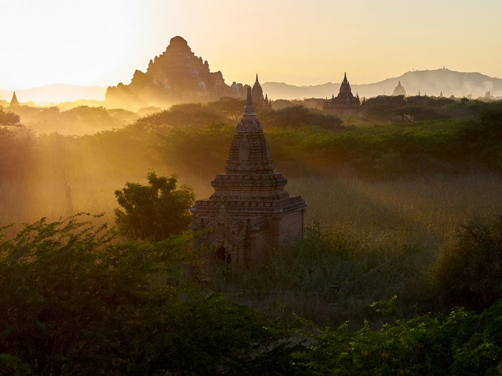 Ein neuer Tag in Bagan