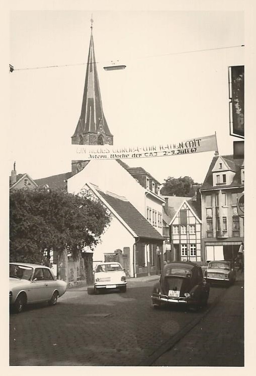 "Ein neues Europa, wir bauen mit!" Deutsch-Belgische Freundschaft in den 60'er Jahre