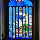 - ein neues Fenster in der Schlosskirche ...