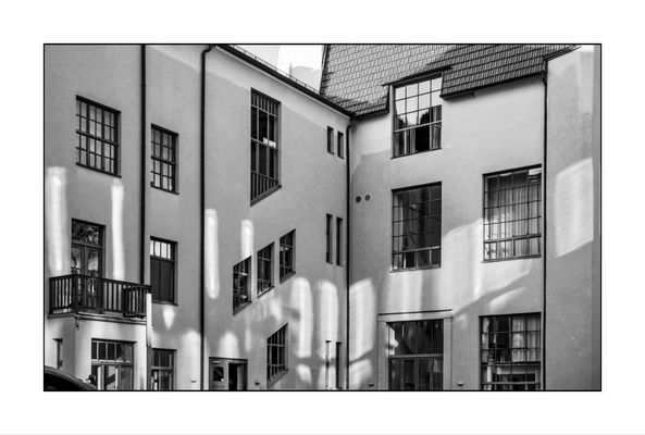 Ein neues Gegenüber mit viel Glas - sorgt selbst von Nord für Sonn', das ist doch was!