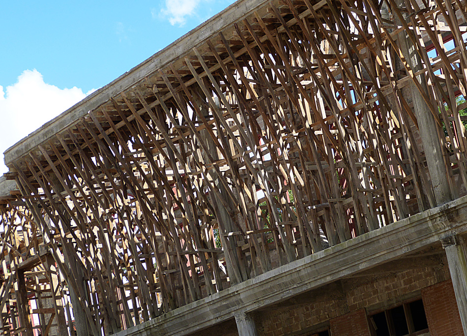 Ein neues Kloster wird gebaut