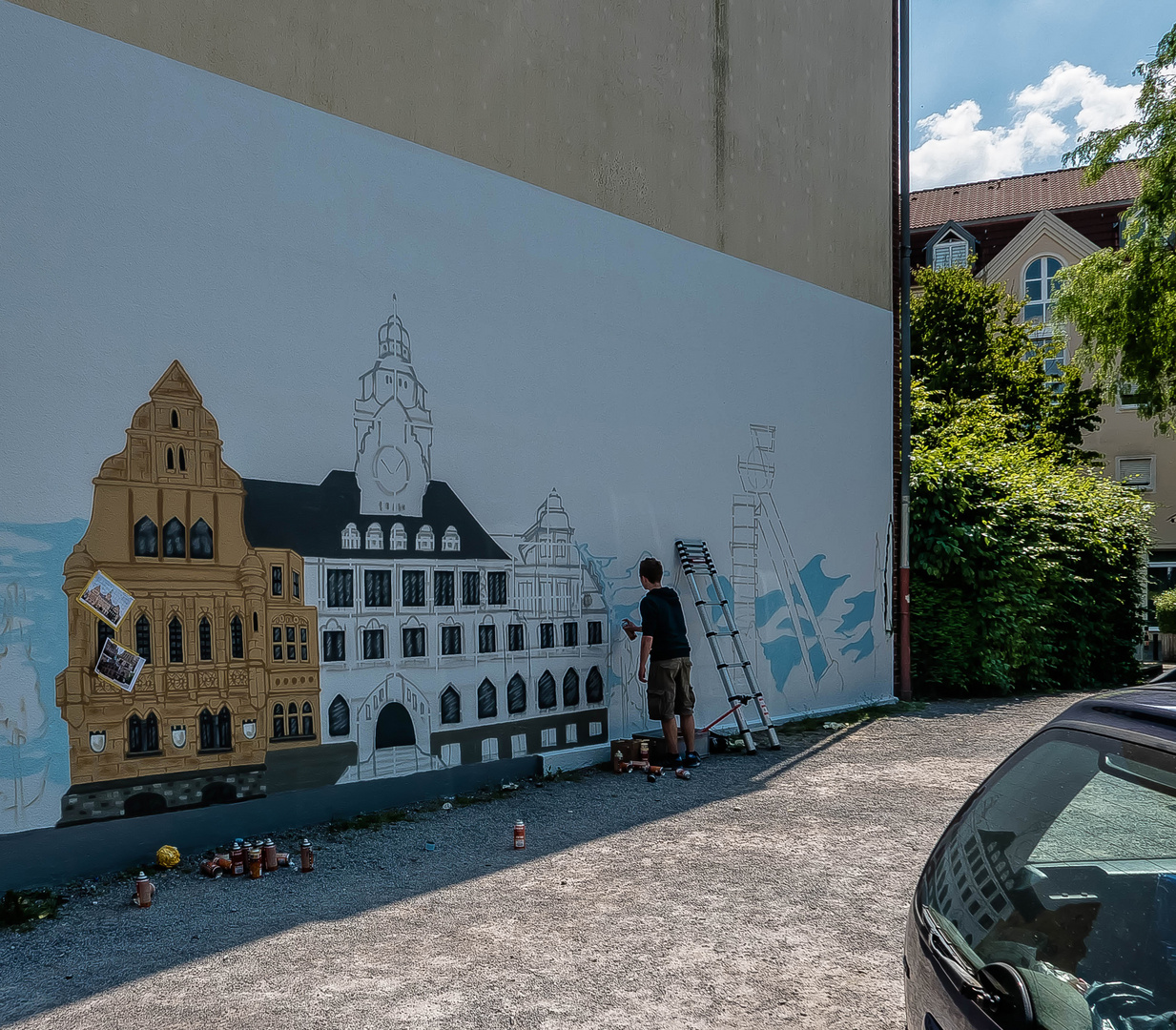 Ein neues Rathaus in Recklinghausen