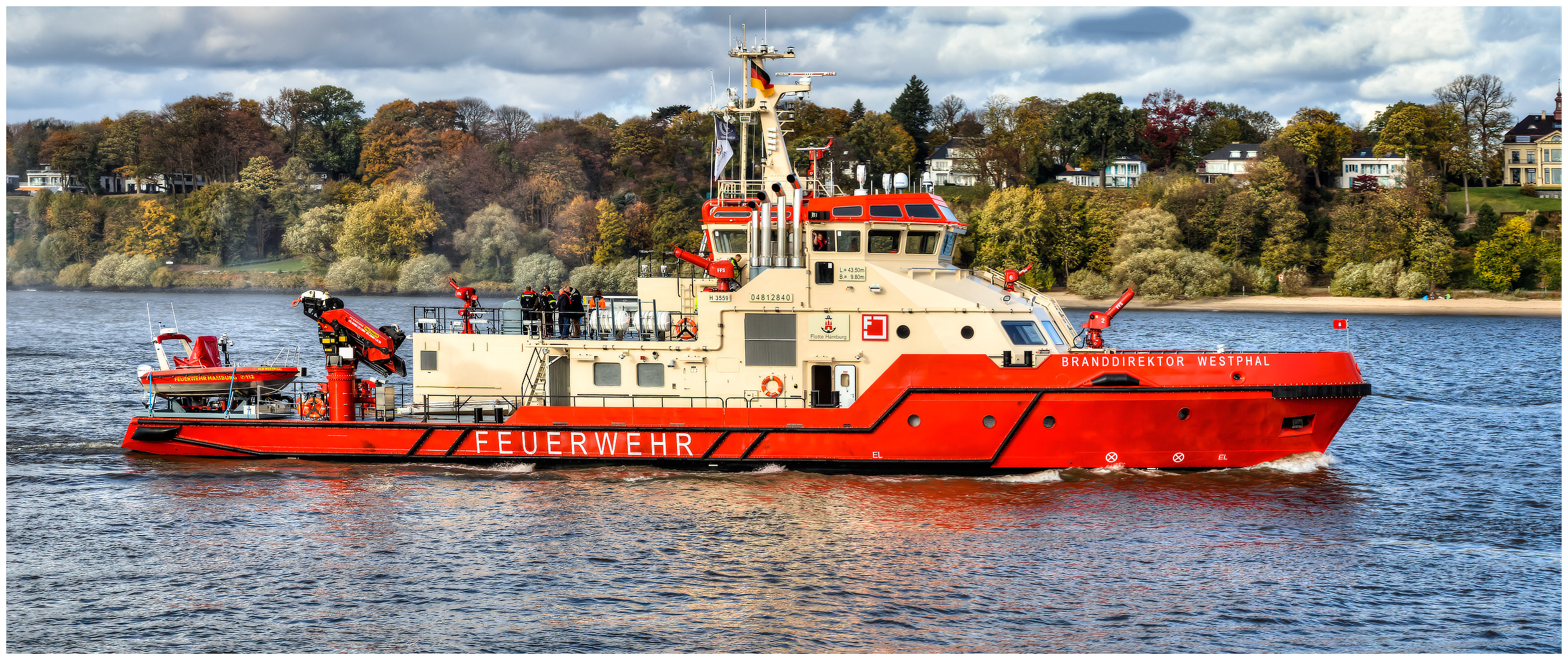 Ein neues Schiff für Hamburg