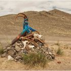 Ein Obo in der Mongolei