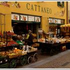 Ein Obststand in Ascona