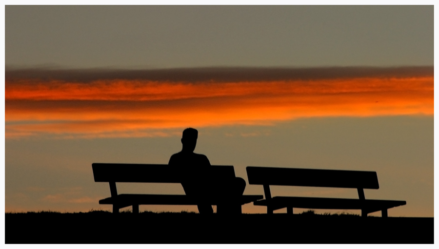 Ein Oktoberabend am Meer...