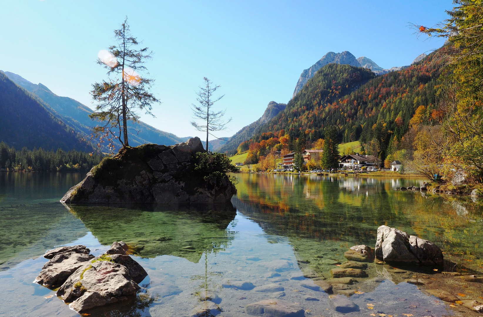 Ein Oktobertag am Hintersee