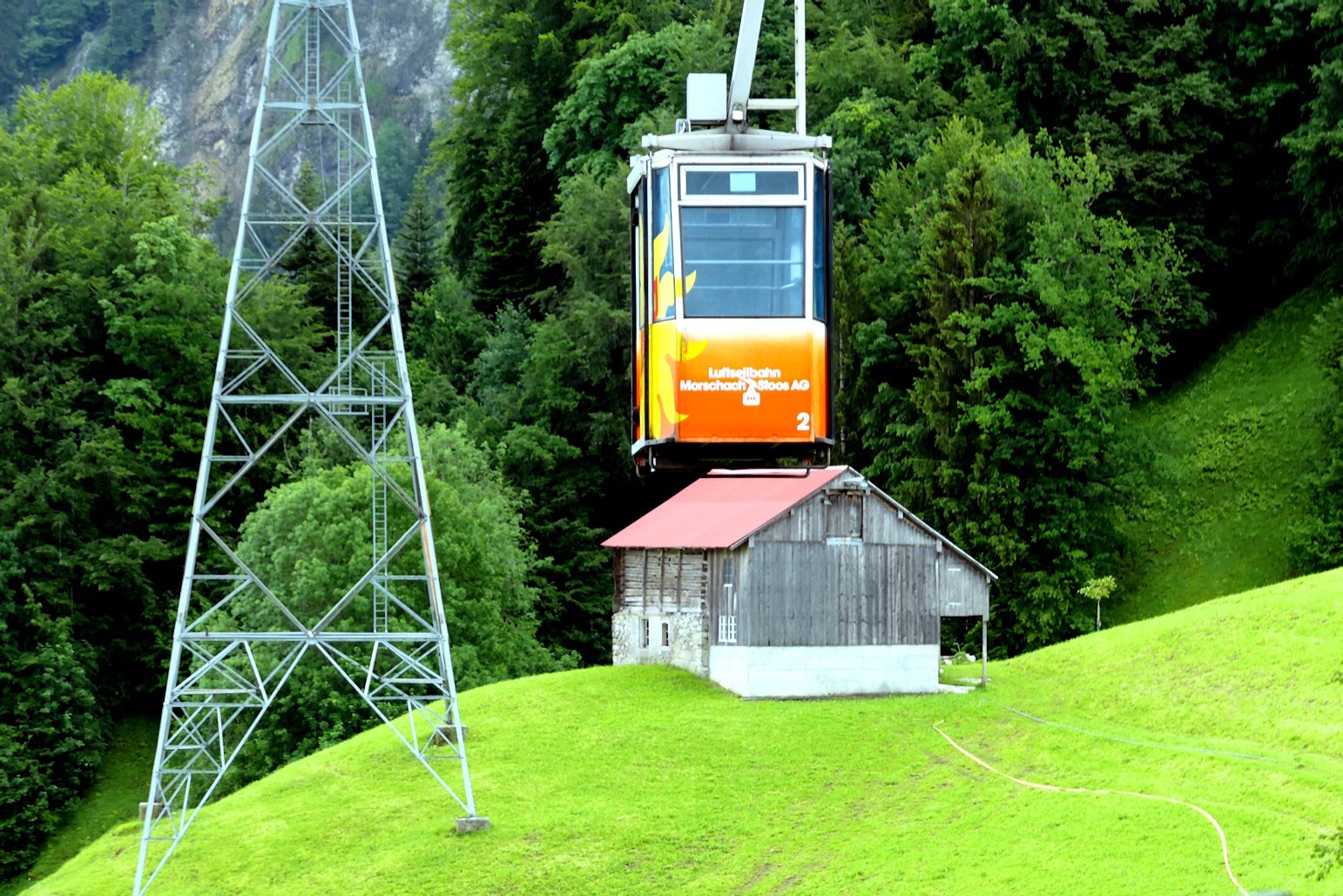 Ein Oldie, seit 42 Jahren im Dienst auf den Stoos Kt. Schwyz