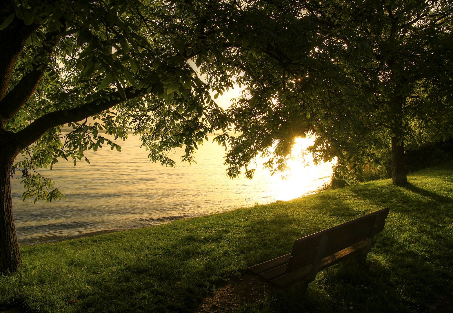 Ein Ort der Ruhe und Gelassenheit. Foto & Bild landschaft, bach, fluss & see, see, teich