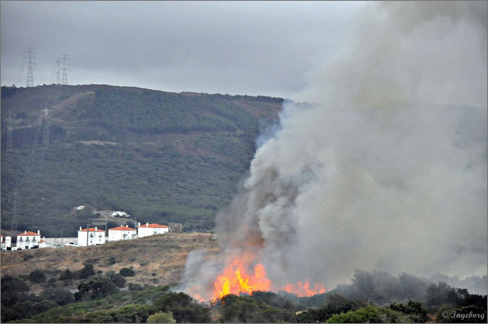 Ein Osterfeuer