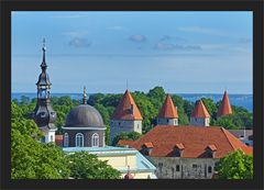 Ein paar der Türme an der Stadtmauer