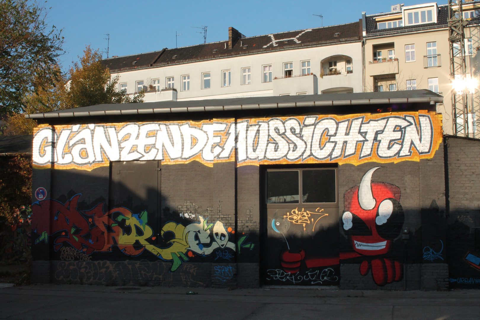 Ein paar Grafittis in Berlin