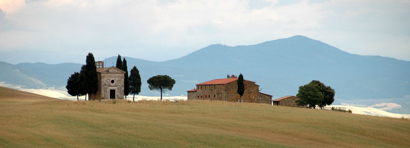 ein paar km vor Pienza