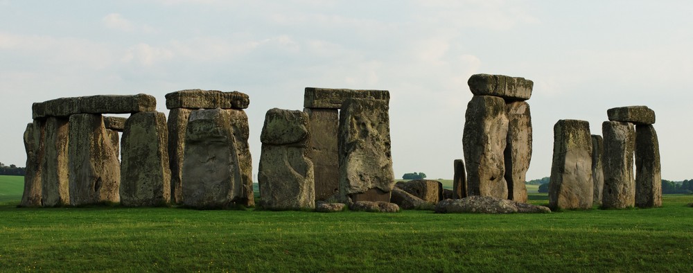 Ein paar Steine in der Landschaft